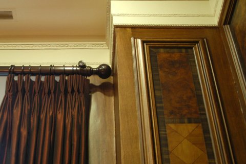 Cheyne Curtain detailing